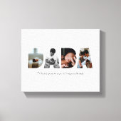 ダダフォトコラージキャンバス キャンバスプリント (正面)