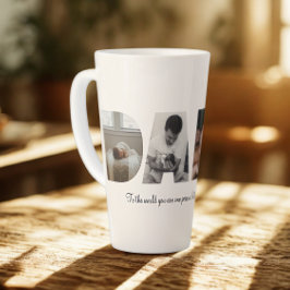 ダダフォトコラージュラテマグお父さんの日 カフェラテマグ