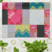 ダダフラワーズガーデン | Sophie Taeuber-Arp | キッチンタオル (折り畳み)