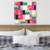 ダダフラワーズガーデン | Sophie Taeuber-Arp | キャンバスプリント (インサイチュ (寝室))