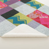 ダダフラワーズガーデン | Sophie Taeuber-Arp | シェルパブランケット (3/4)