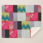 ダダフラワーズガーデン | Sophie Taeuber-Arp | シェルパブランケット (正面(横))