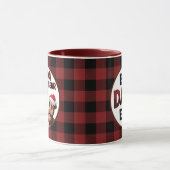 ダダベアベビーベアークリスマスクリスマスギフト最高のパパ マグカップ (中央)