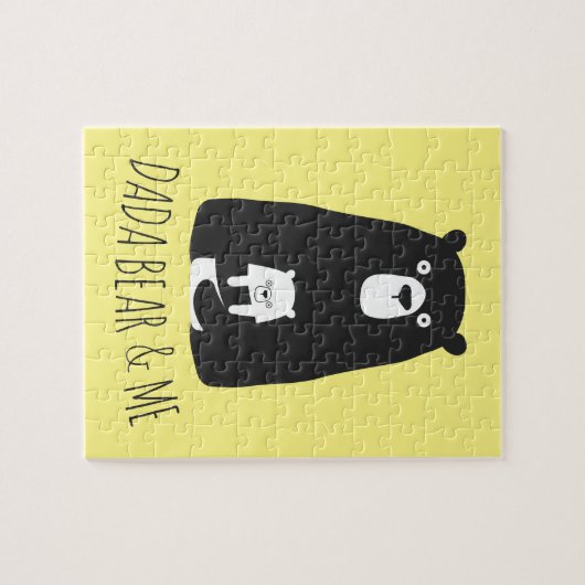 ダダベア&ミー |パパキッズドーターソンダダベア ジグソーパズル (横)