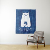 ダダベア&ミー |パパキッズドーターソンダダベア タペストリー (インサイチュ)