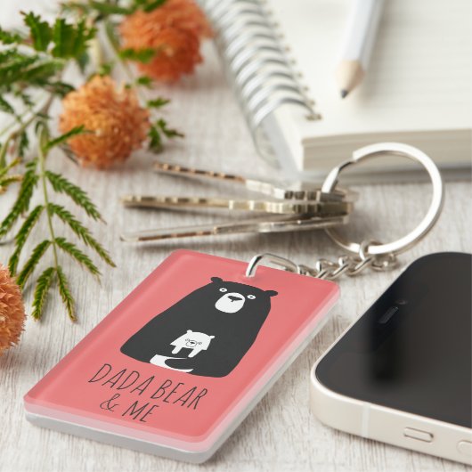 ダダベア&ミー |パパキッズドーターソンダダベアK キーホルダー (正面右)