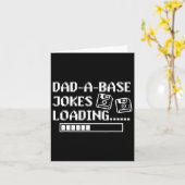 ダダベースジョーク 読み込み中 レトロ 面白い 恥ずかしい パパ カード (黄色い花)