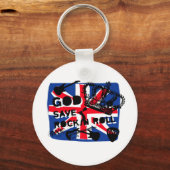 ダダワン神のロ救ックアンドロール キーホルダー (正面)