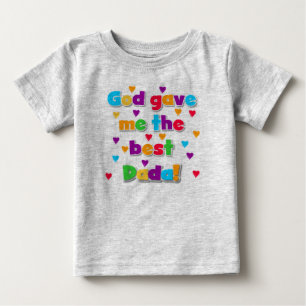 ダダ与えドのスウ最高のィートシャツ ベビーTシャツ
