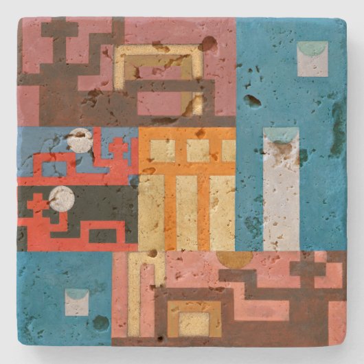 ダダ姿 | Sophie Taeuber-Arp | ストーンコースター (正面)