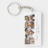ダダ最高のーEver 4 Photo Collage First Father's Day キーホルダー (正面)