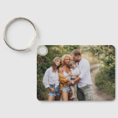 ダダ最高のーEver 4 Photo Collage First Father's Day キーホルダー (裏面)