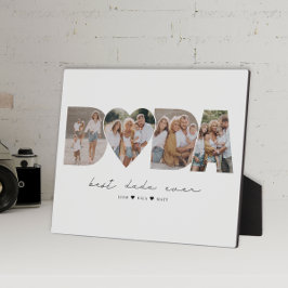 ダダ最高のーEver 4 Photo Collage First Father's Day フォトプラーク