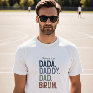 ダダ父のーからブパーソナライズされたールの進化 Tシャツ