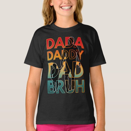 ダダ ダディ ダッド ブル Tシャツ (正面)