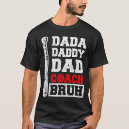 ダダ ダディ ダド コーチ ブルハ 野球 父の日 Tシャツ