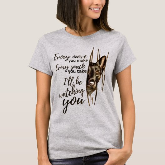 ダチおもしろいェ・ストーカー Tシャツ (正面)