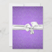 ダチかわいらしャンズブライダルシャワー招待 招待状 (裏面)