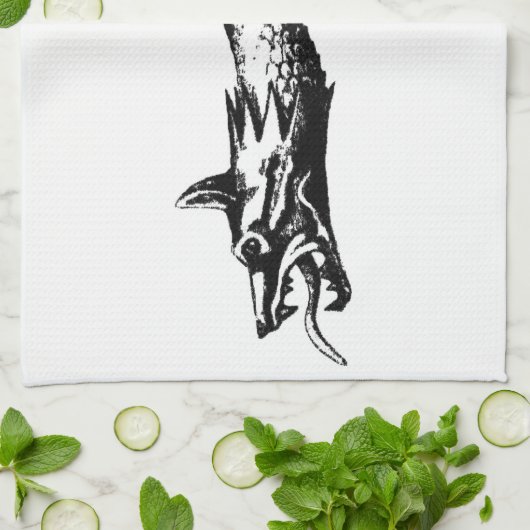 ダチア・オオオカミ国旗の歴史ルーマニアのシンボルdacs キッチンタオル (折り畳み)