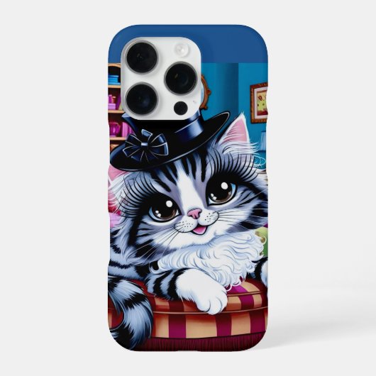 ダチェスウィムシー子猫 iPhoneケース (裏面)