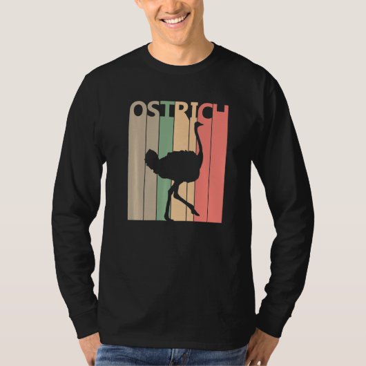ダチョウおもしろいの衣装 Tシャツ (正面)