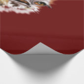 ダチョウおもしろいラッピング紙 ラッピングペーパー (角)