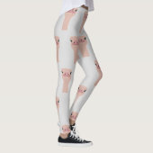 ダチョウおもしろい顔 レギンス (右)