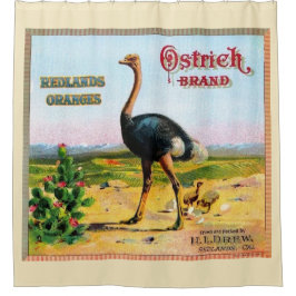 ダチョウのブランドシャワーカーテン シャワーカーテン