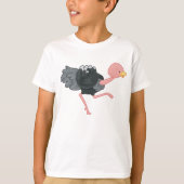 ダチョウのランニング Tシャツ (正面)