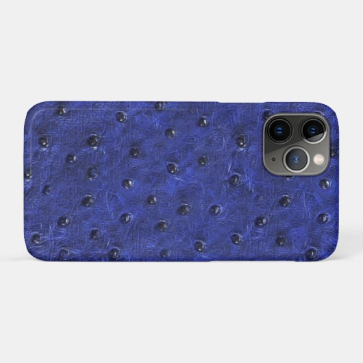 ダチョウの革 Case-Mate iPhoneケース (裏面(横))