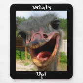 ダチョウは何だ？ マウスパッド (正面)