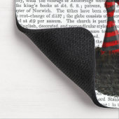 ダチョウストライプのレギンス マウスパッド (コーナー)