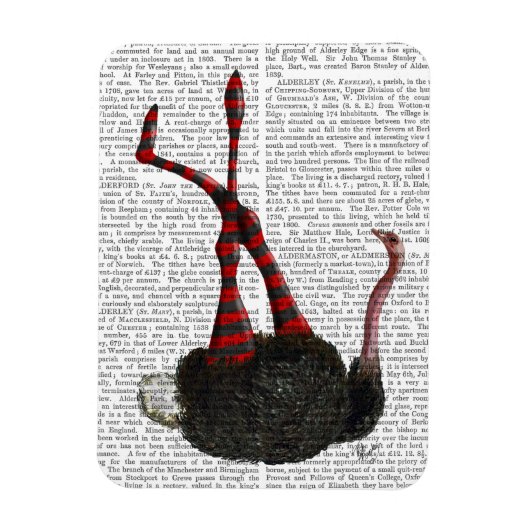 ダチョウストライプのレギンス マグネット (縦)