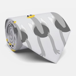 ダチョウデザイン ネクタイ