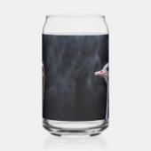 ダチョウポートレート ガラス缶 (右)