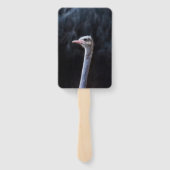 ダチョウポートレート ハンドファン (裏面)