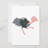 ダチョウランニング 招待状 (正面)