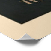 ダチョウ喫煙Aパイププロセッコポスター ポスター (角)