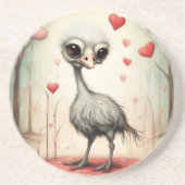 ダチョウ恋2 コースター (正面)