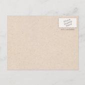 ダチョウ文字 ポストカード (裏面)