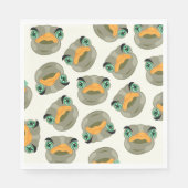 ダチョウ模様 スタンダードランチョンナプキン (正面)