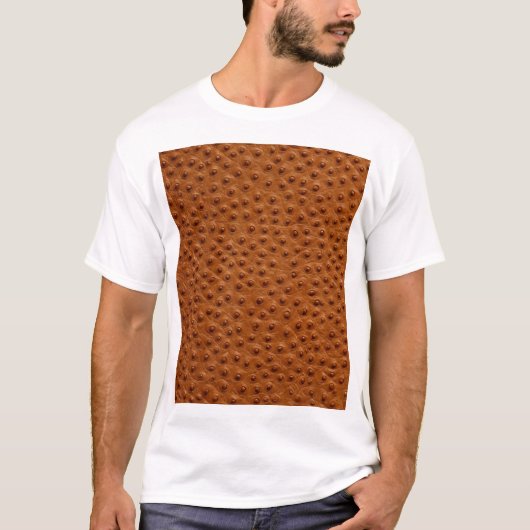 ダチョウ革Tシャツ Tシャツ (正面)