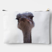 ダチョウ アクセサリーポーチ (裏面)