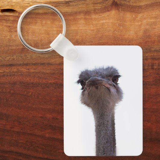 ダチョウ キーホルダー (正面)