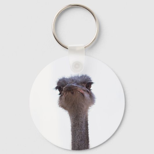 ダチョウ キーホルダー (正面)