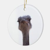 ダチョウ セラミックオーナメント (左)