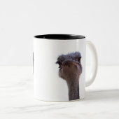 ダチョウ ツートーンマグカップ (正面右)