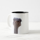 ダチョウ ツートーンマグカップ (正面左)
