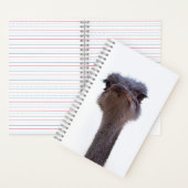 ダチョウ ノートブック (内側)
