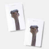 ダチョウ バッジ (Front & Back)